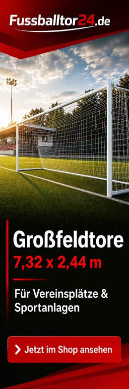 Fussballtor24.de - Grossfeldtore 7,32 x 2,44 m